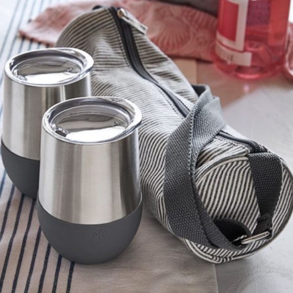 Pampered Chef Other - Pampered Chef Wine Tumbler and Wine Bag Gift Set